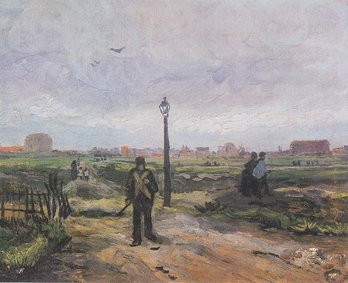 Vincent Van Gogh On the outskirts of Paris China oil painting art